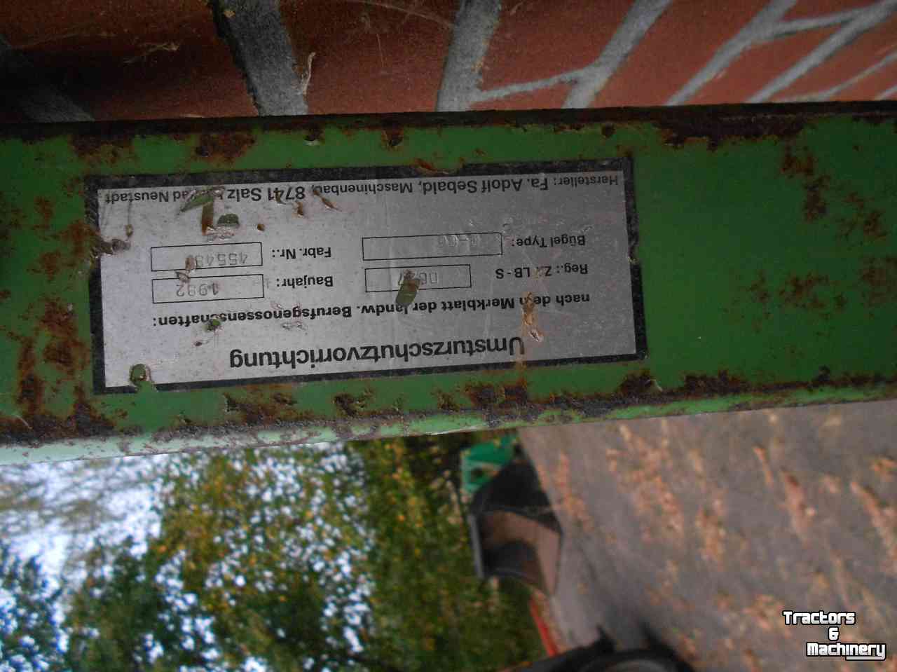 Gebruikte onderdelen van tractoren Deutz 06 serie