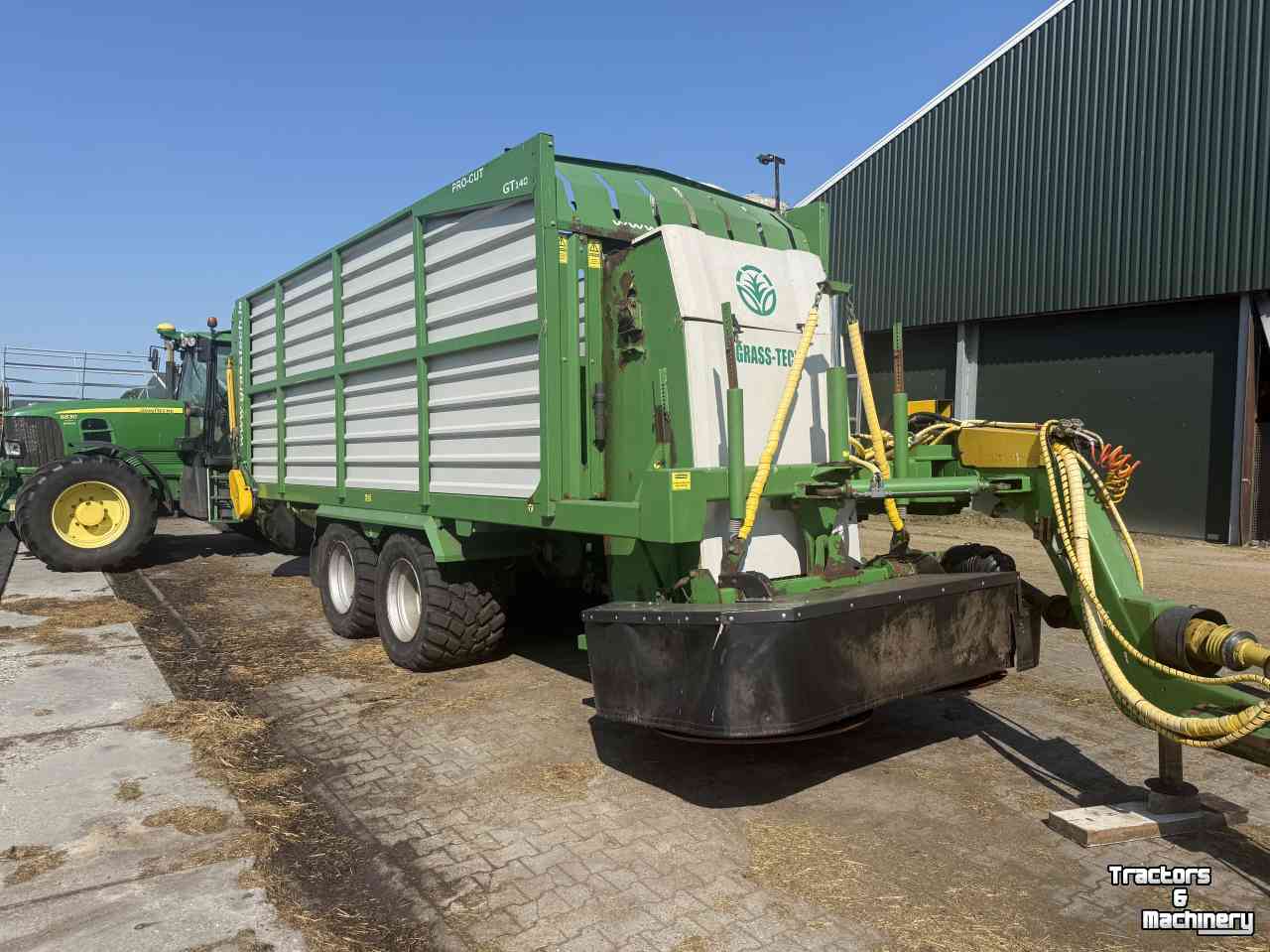 Opraapwagen  Future Grass technologie GT140