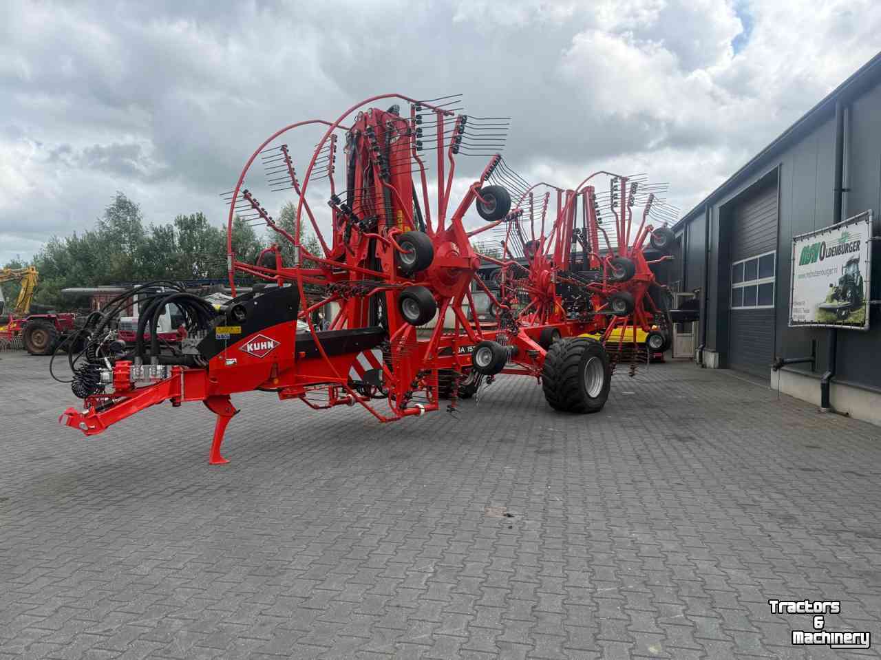 Rugger / Hark / Zwadhark Kuhn GA15231 vierrotor hark demo