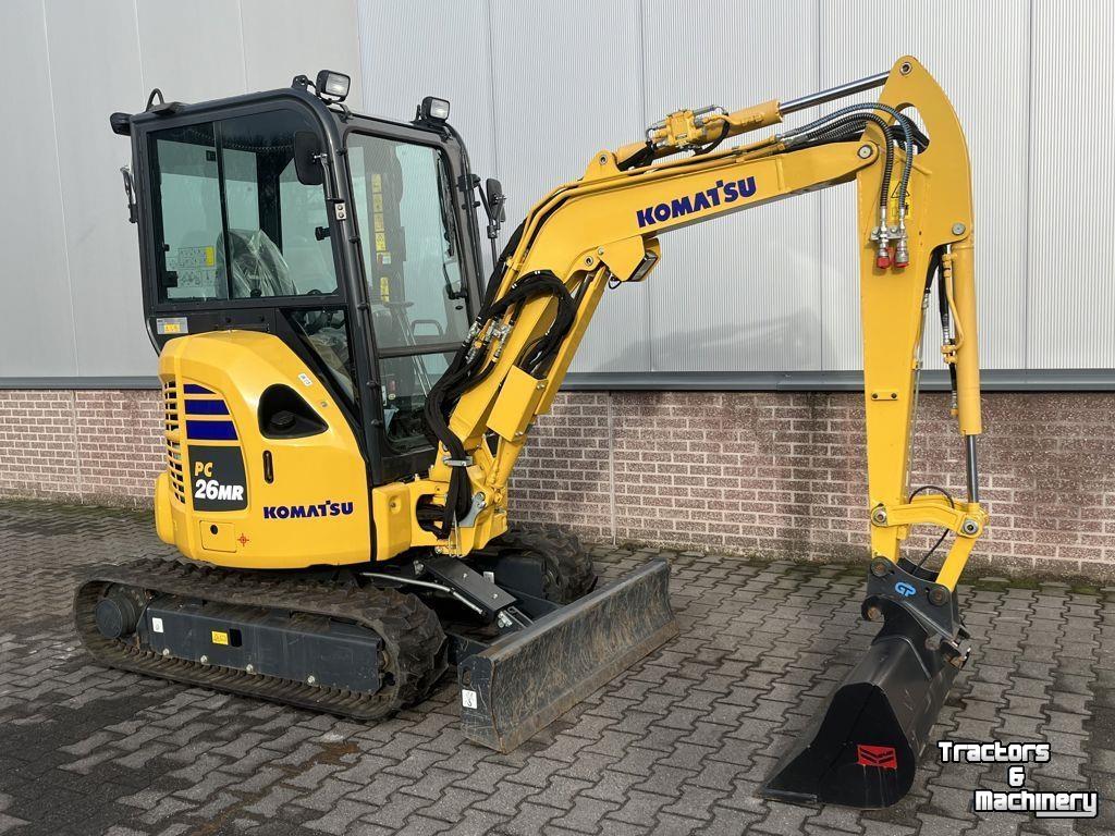 Mini-graver / Mini-graafmachine Komatsu PC26