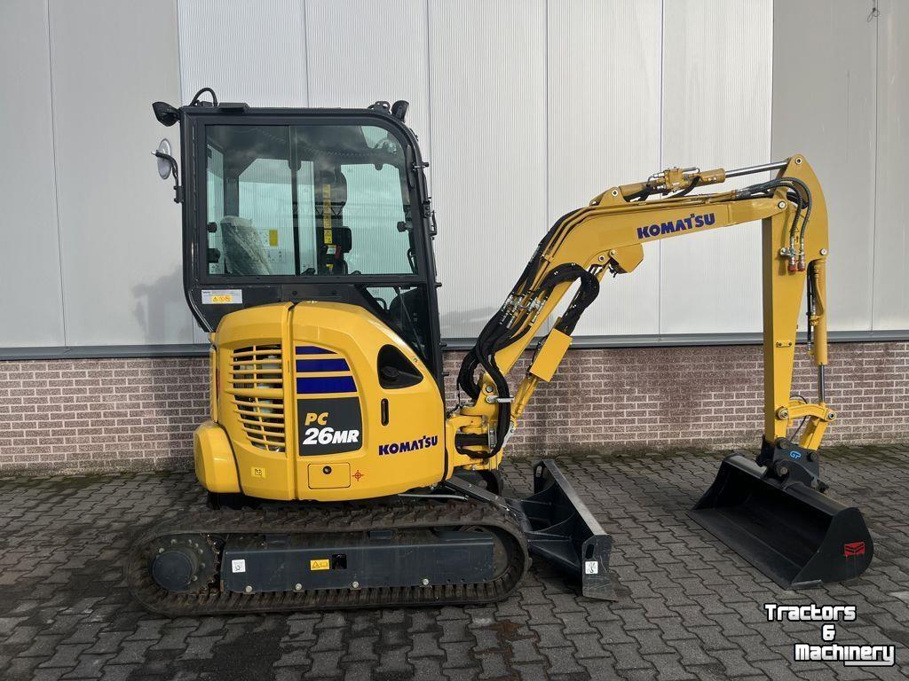 Mini-graver / Mini-graafmachine Komatsu PC26
