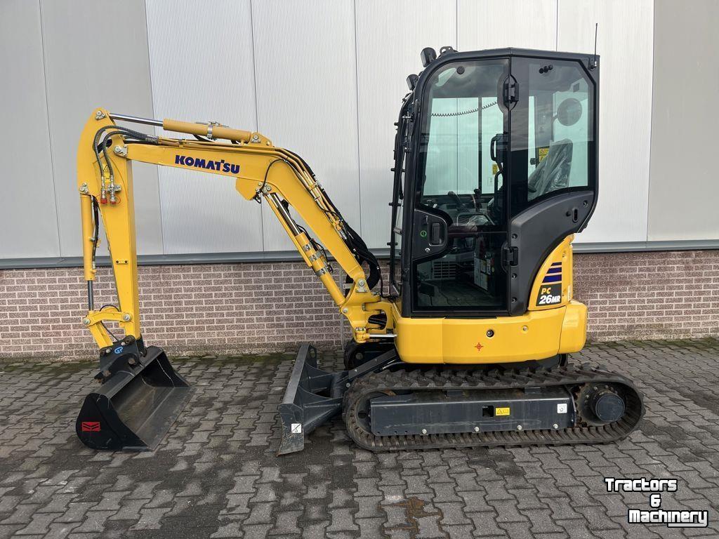Mini-graver / Mini-graafmachine Komatsu PC26