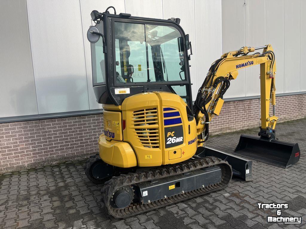 Mini-graver / Mini-graafmachine Komatsu PC26