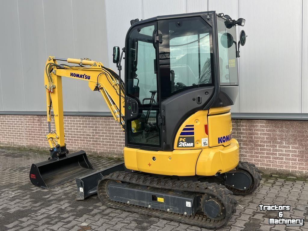 Mini-graver / Mini-graafmachine Komatsu PC26