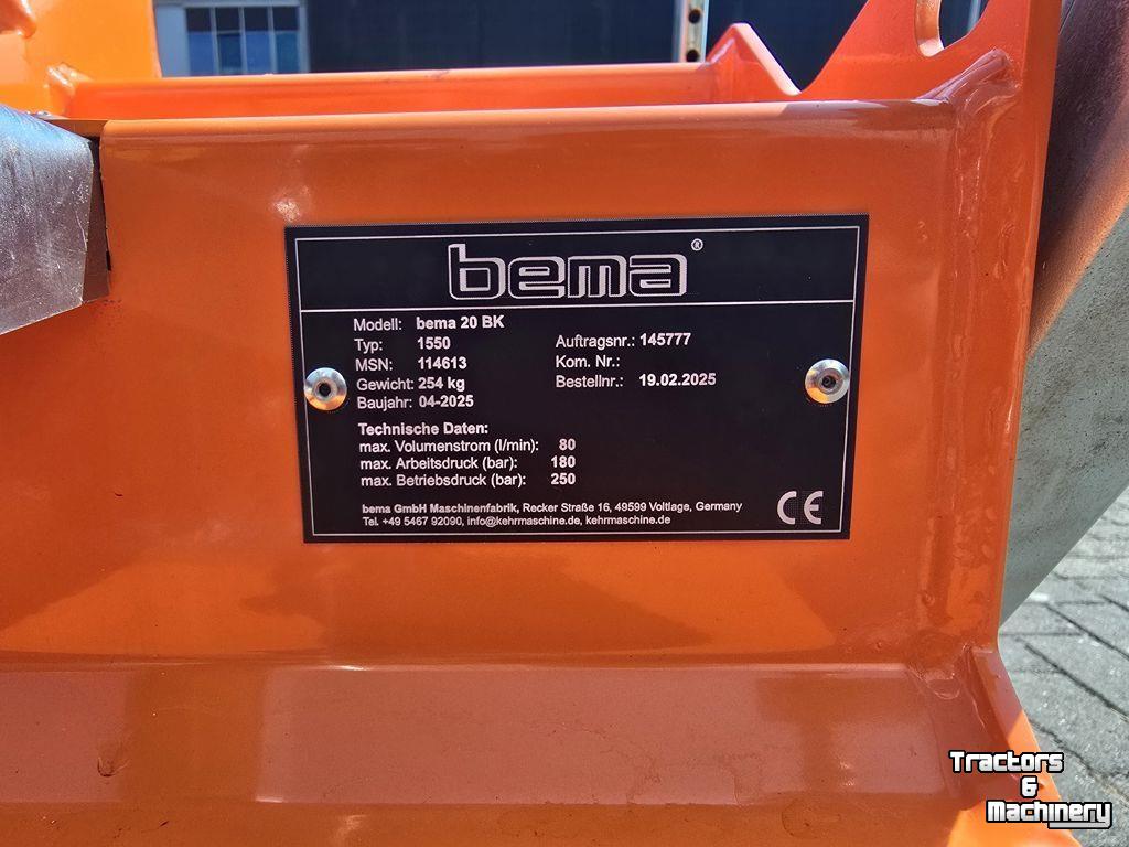 Veegmachine Bema 20 veegmachine (1550mm)