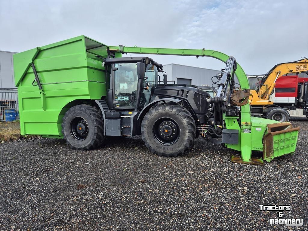 Tractor / Trekker JCB Fastrac 4220 met container