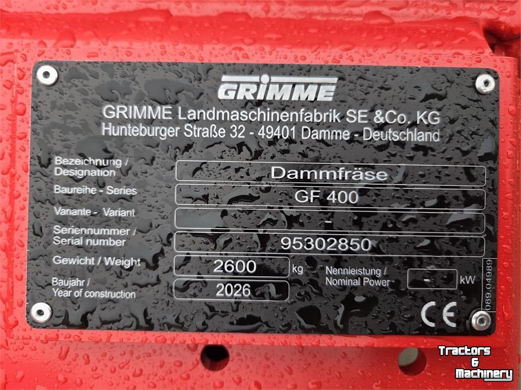 Aanaarder Grimme GF 400