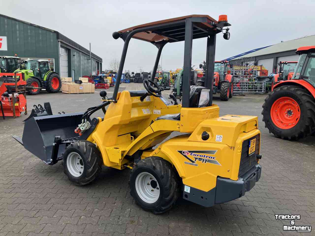 Shovel / Wiellader / Kniklader Eurotrac W11 telescoop shovel -minishovel