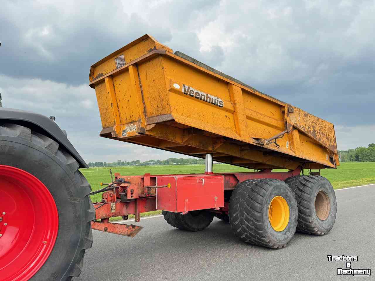 Kipper / Kiepwagen / Landbouwkipper Veenhuis Veenhuis JVZK 18000 Kipper midejo