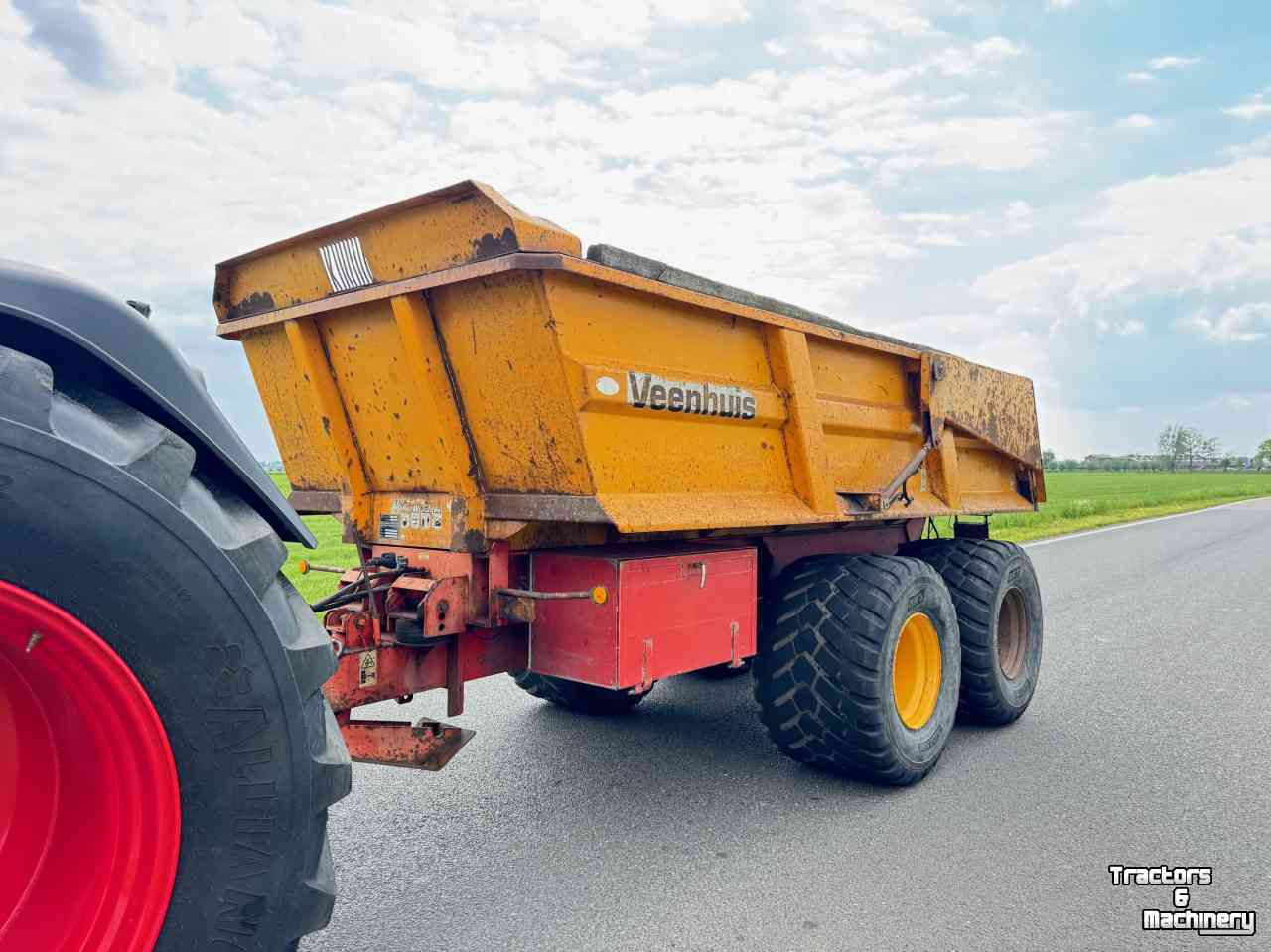 Kipper / Kiepwagen / Landbouwkipper Veenhuis Veenhuis JVZK 18000 Kipper midejo