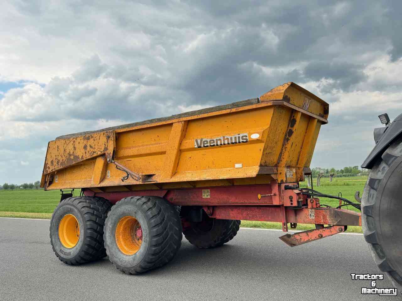 Kipper / Kiepwagen / Landbouwkipper Veenhuis Veenhuis JVZK 18000 Kipper midejo
