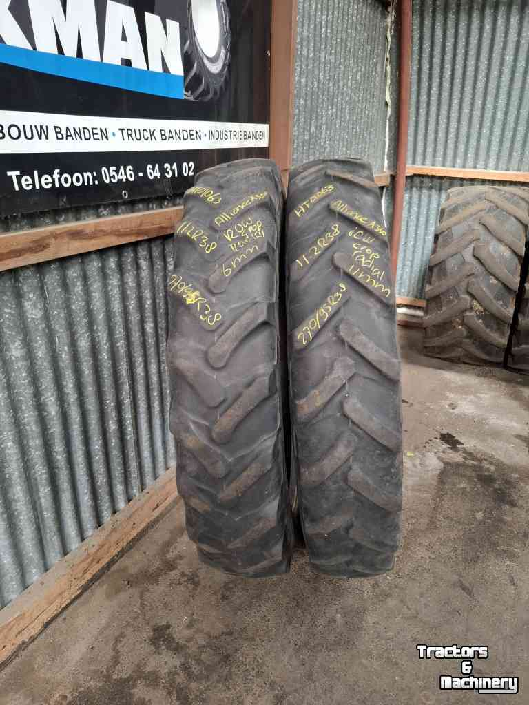 Wielen, Banden, Velgen & Afstandsringen Alliance 11.2R38 (270/95R38)