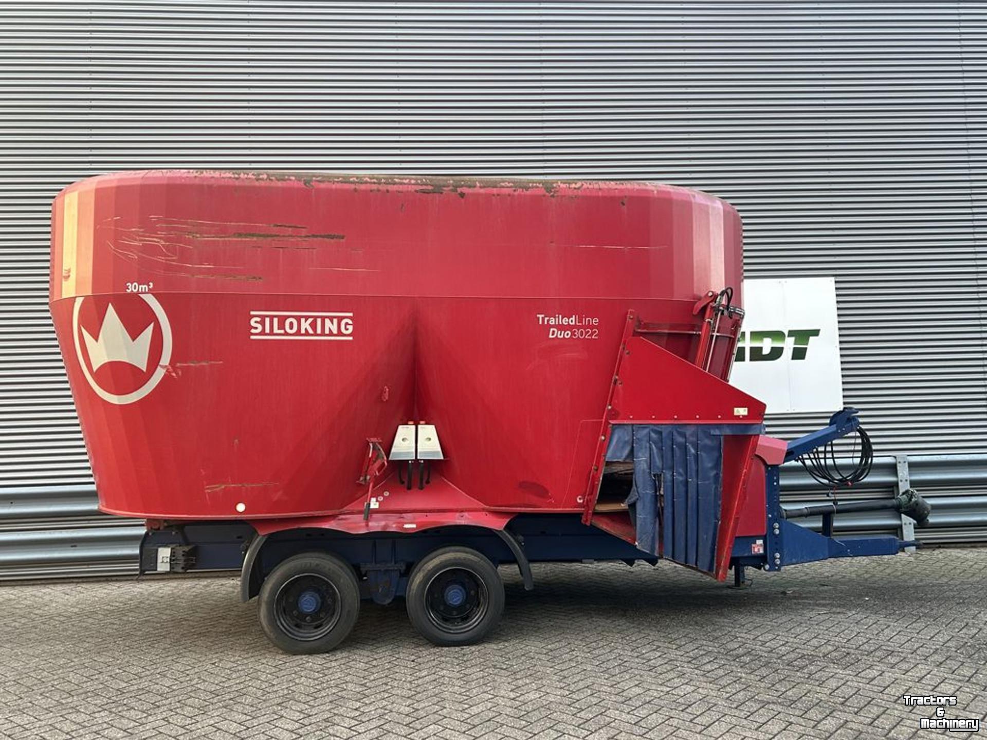 Voermengwagen Vertikaal Siloking DUO-3022