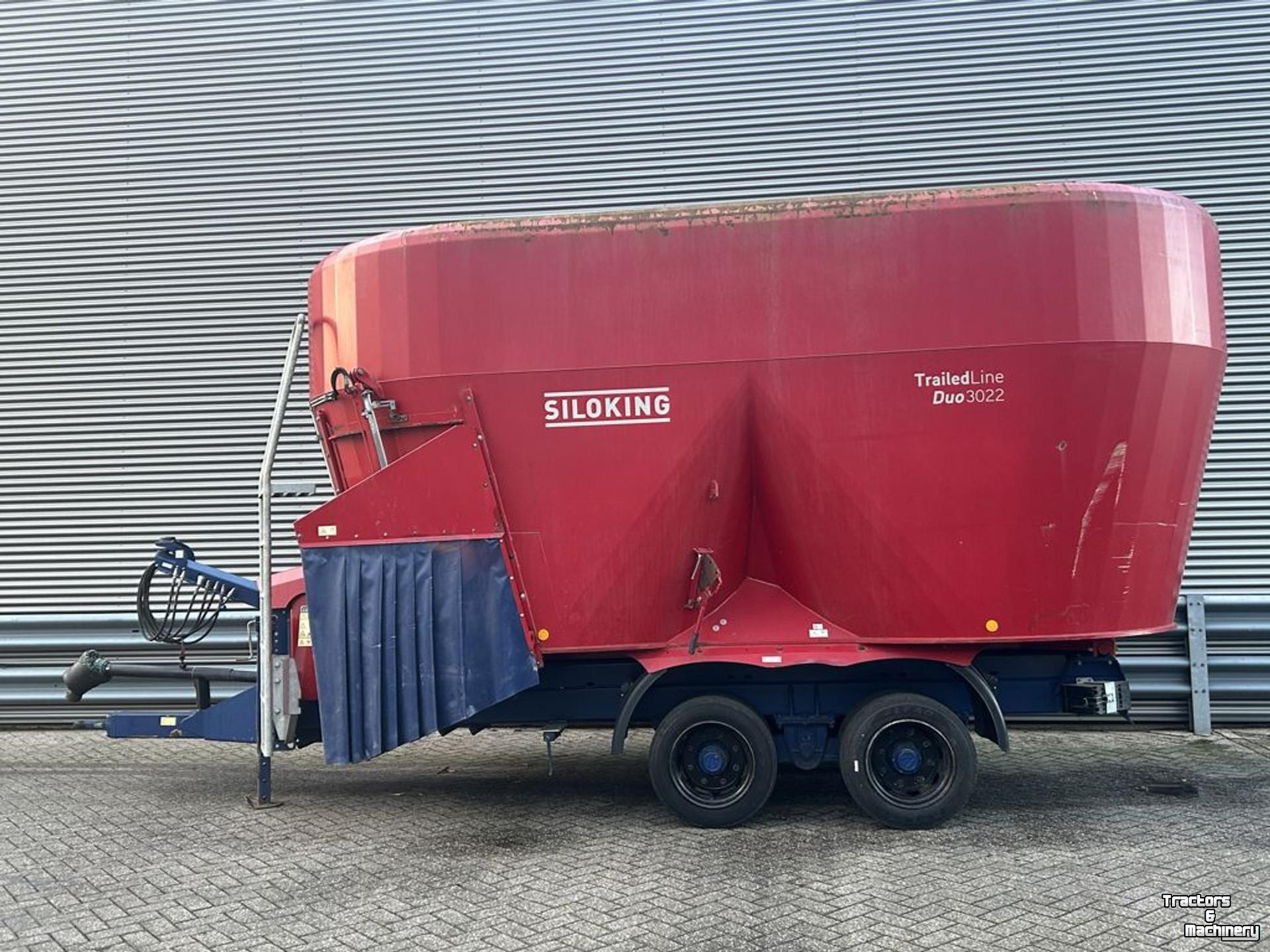 Voermengwagen Vertikaal Siloking DUO-3022