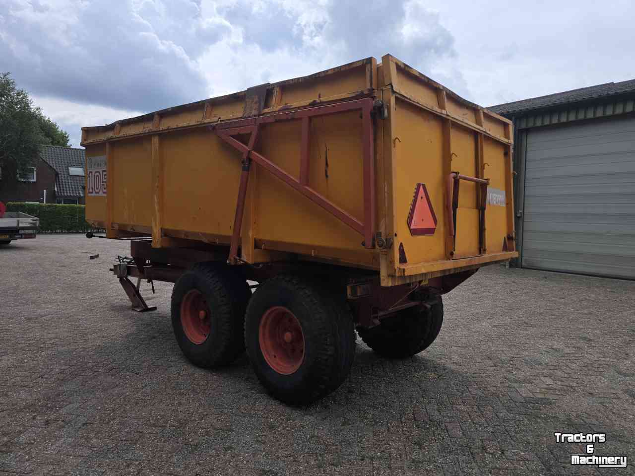 Kipper / Kiepwagen / Landbouwkipper Miedema 105 kipper