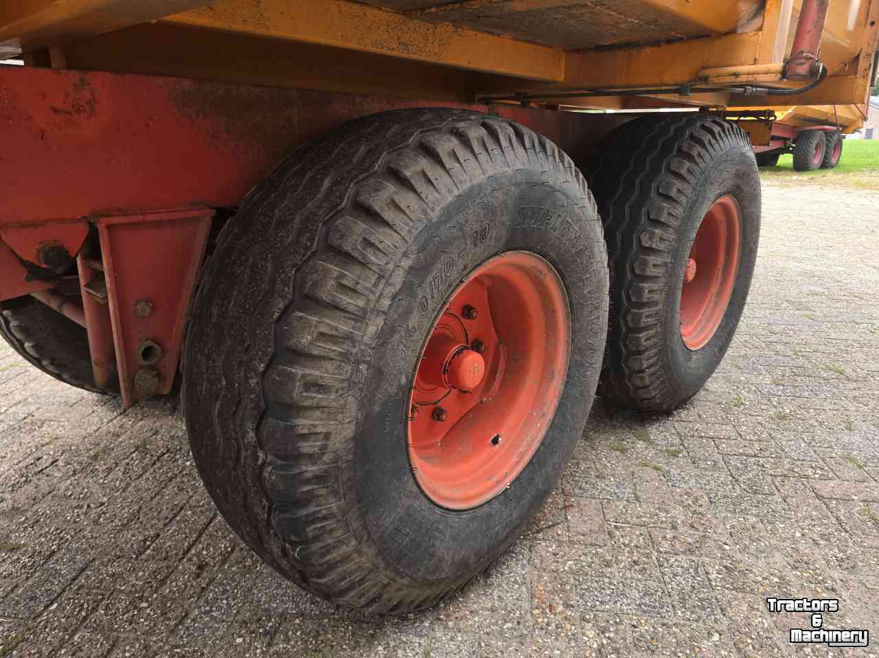 Kipper / Kiepwagen / Landbouwkipper Miedema 105 kipper