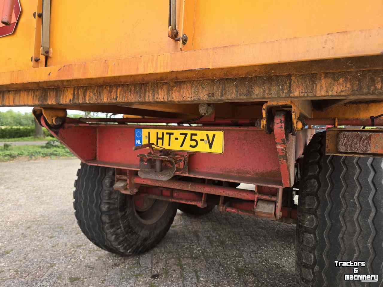 Kipper / Kiepwagen / Landbouwkipper Miedema 105 kipper