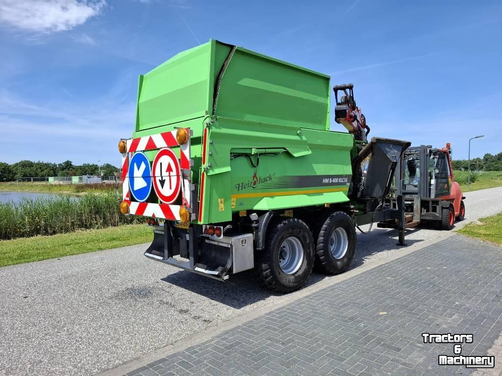 Houtversnipperaar Heizohack HM 8-400 KLC 16 chipper combi