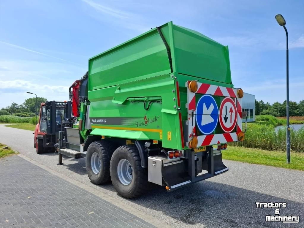Houtversnipperaar Heizohack HM 8-400 KLC 16 chipper combi