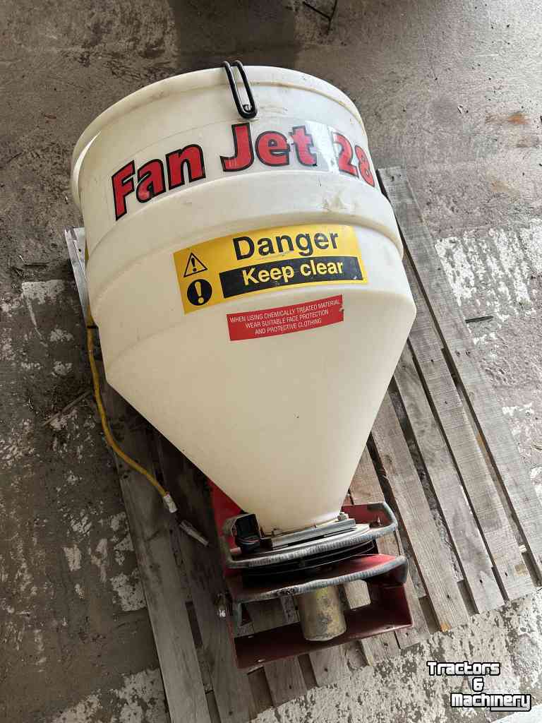 Granulaatstrooier  Fan Jet 28 strooier ( fijn zaden, granulaten, enz)