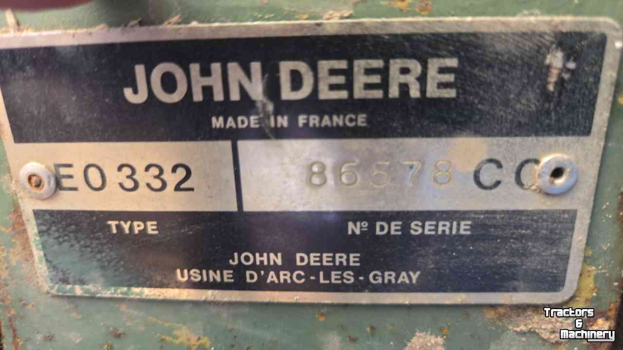Persen / Balenpers / Pakkenpers John Deere 332 Balenpers