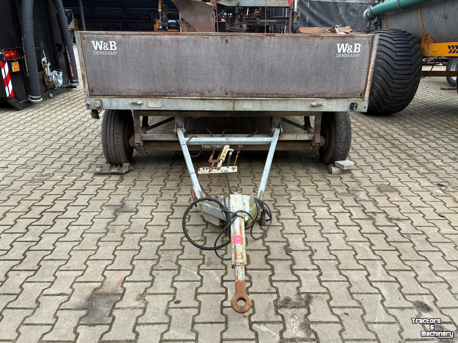 Veewagen / Veetrailer  Plattewagen/aanhanger