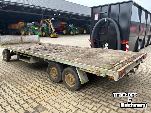 Veewagen / Veetrailer  Plattewagen/aanhanger