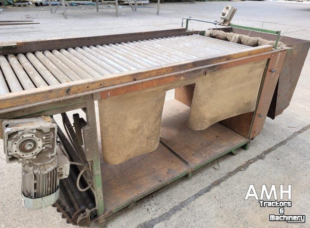 Transportband Schouten Leesband 2200X1000 ROLLENLEESTAFEL ROLLER INSPECTION BELT ROLLENVERLESETISCH