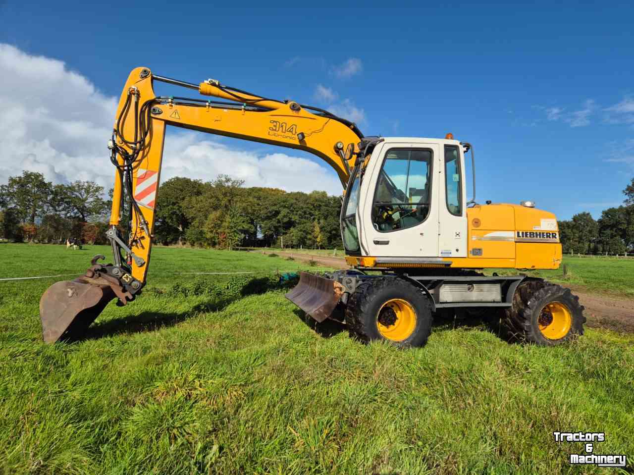 Graafmachine Liebherr A 314 Litronic