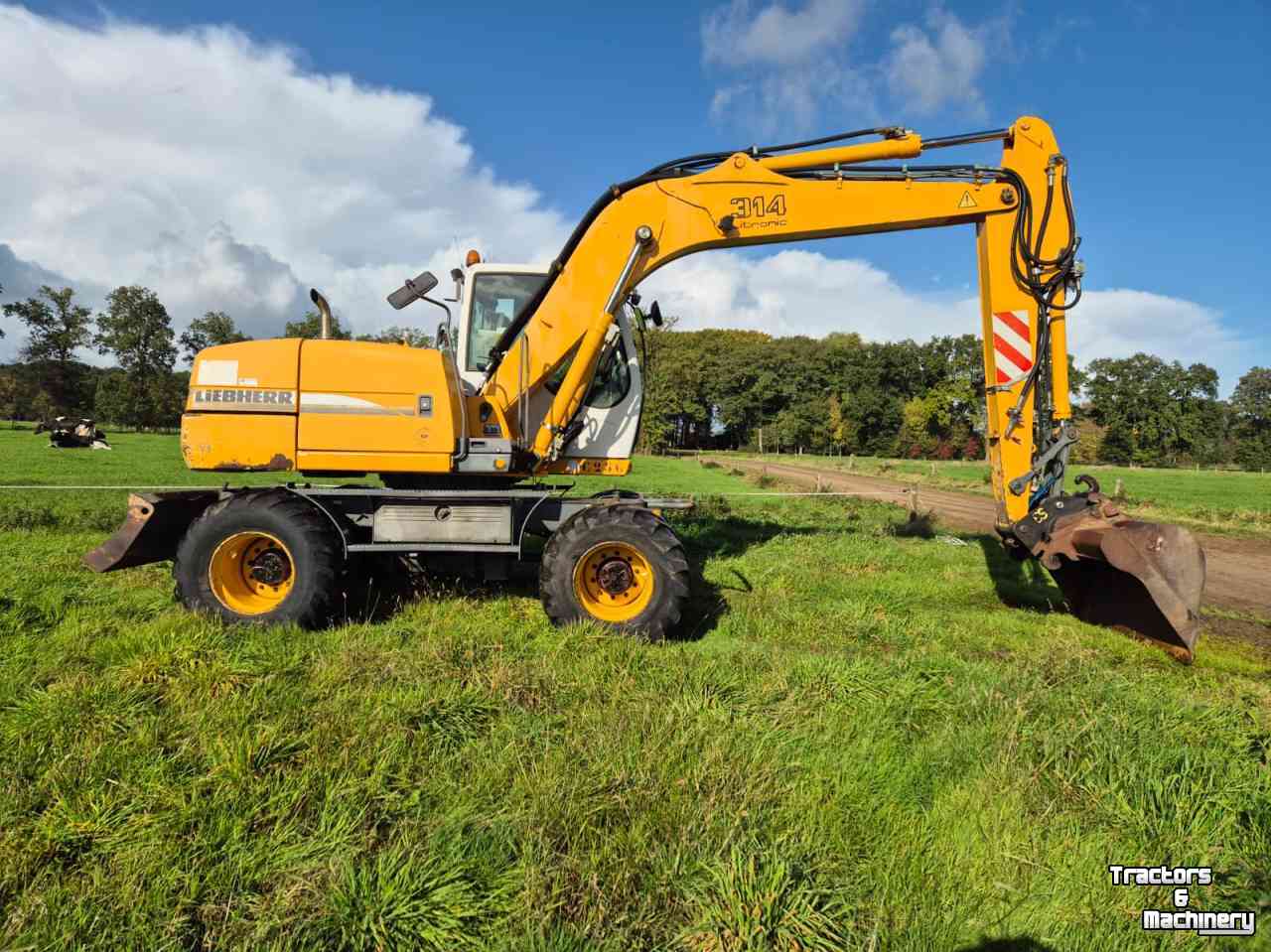 Graafmachine Liebherr A 314 Litronic