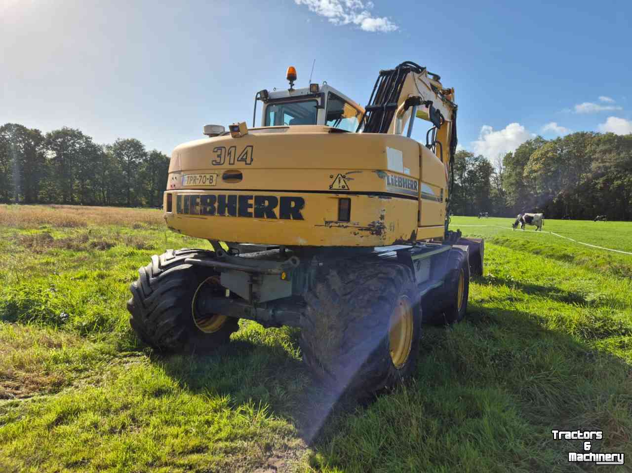 Graafmachine Liebherr A 314 Litronic
