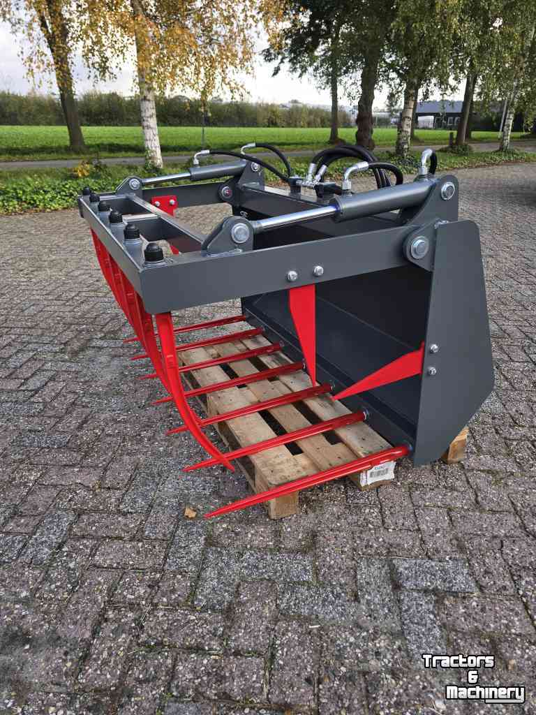Voorladerbak Stekro Mestklem 150 cm weideman aansluiting