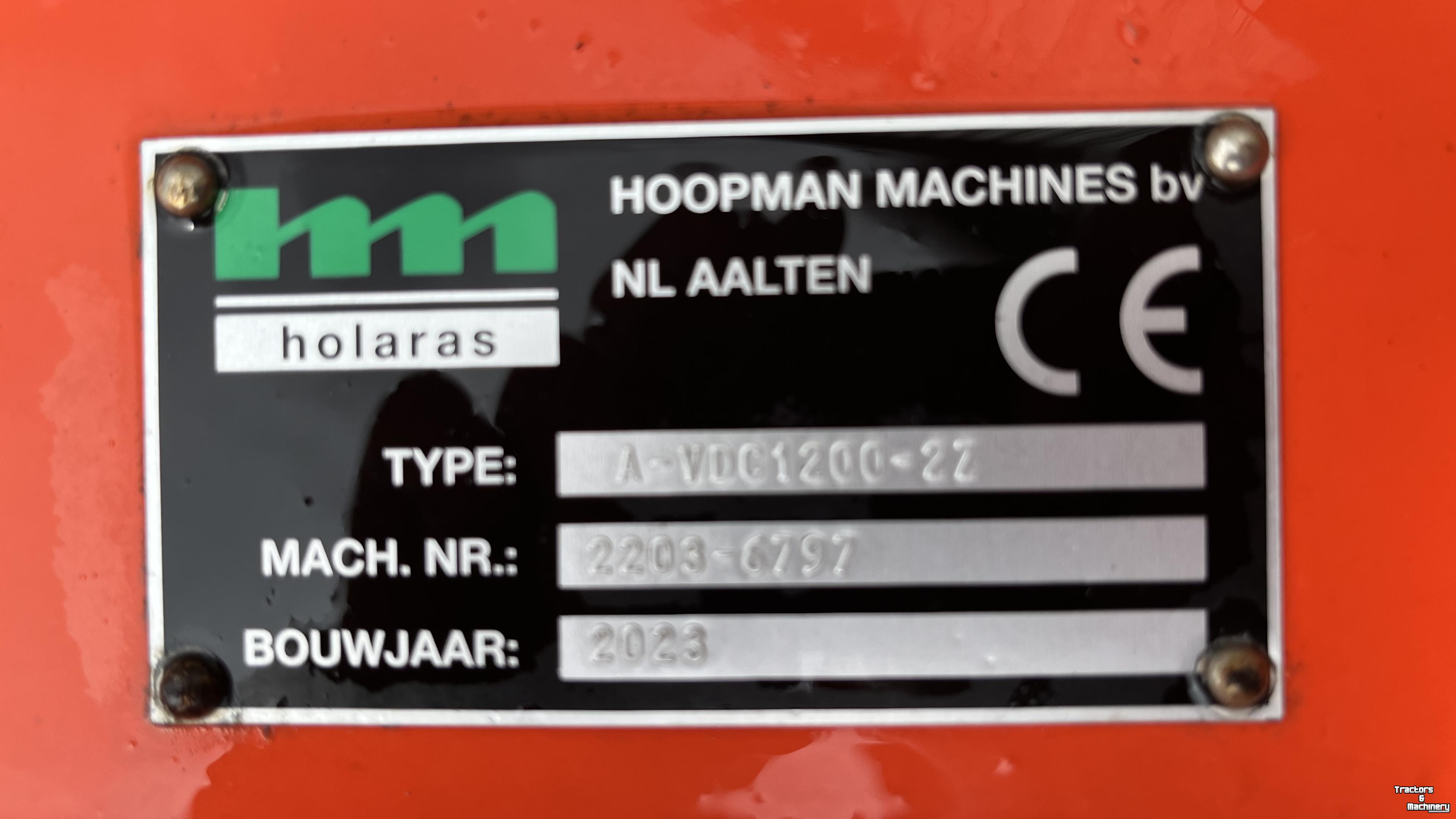 Voeruitkuilbak Holaras A-VDC-1200 Voerdoseercontainer