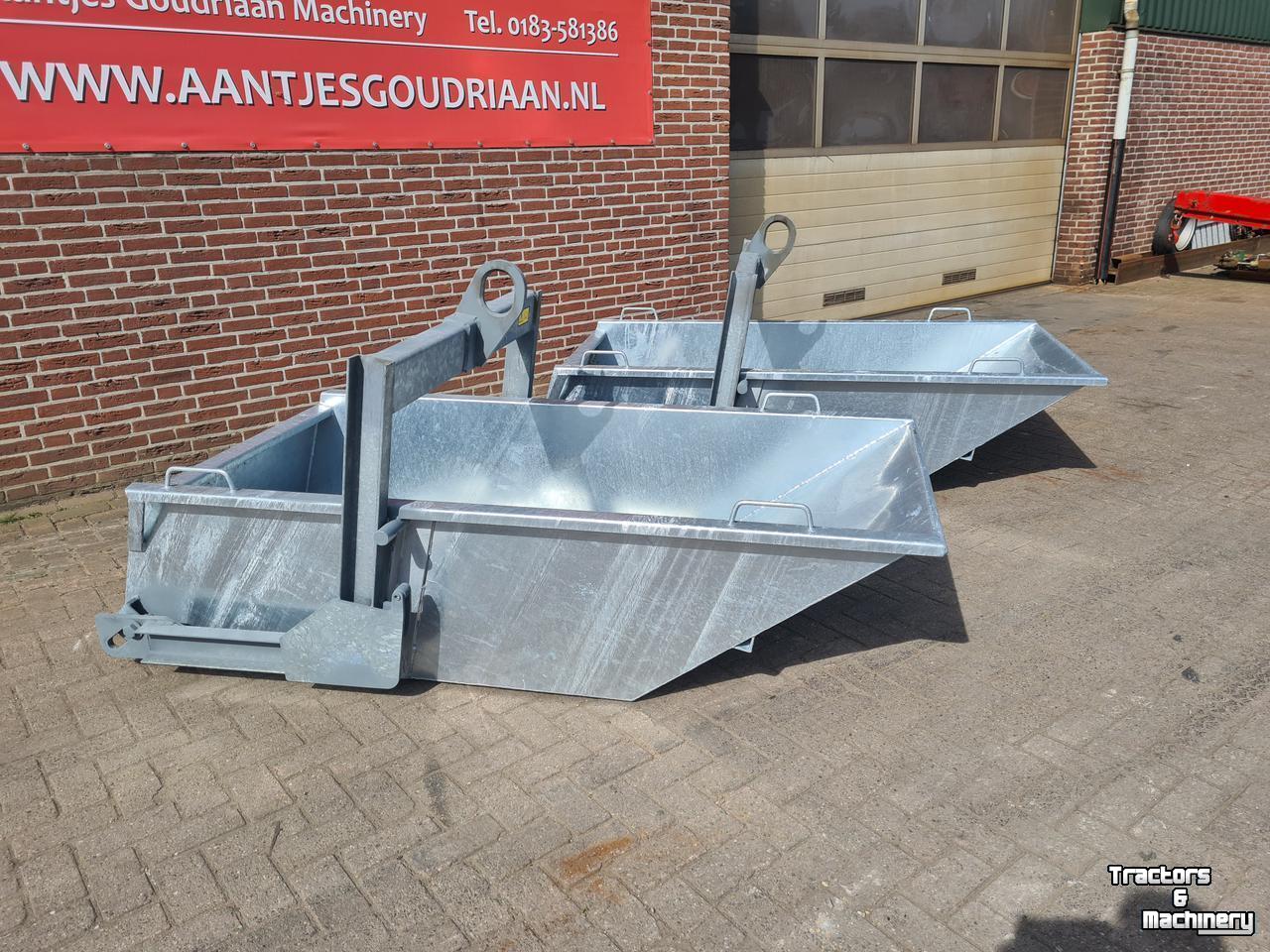 Overige aanbouwdelen en toebehoren Beco Kraancontainer verzinkt