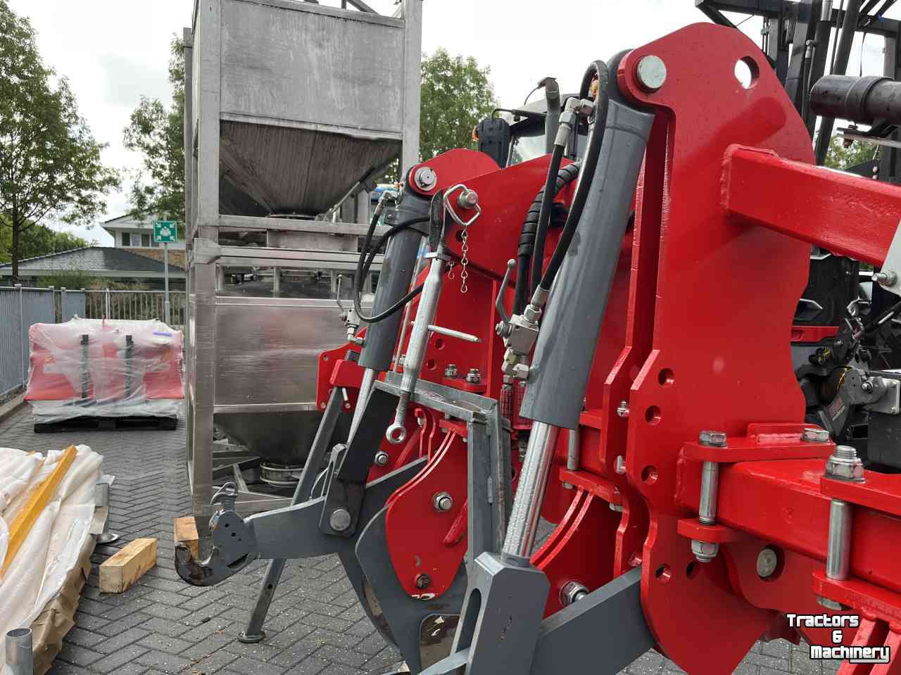 Woeler / Diepwoeler / Voorzetwoeler Unia Plow B4 voorzetwoeler/digger (MET 6 TANDEN, 2 ONGEMONTEERD)