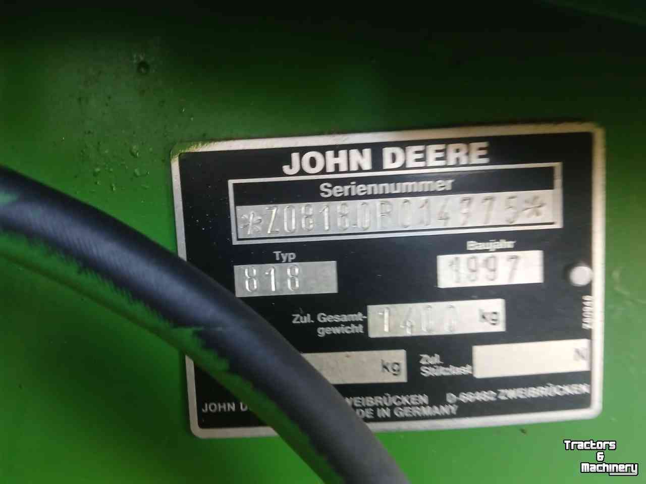 Maaidorser / Combine John Deere 2066