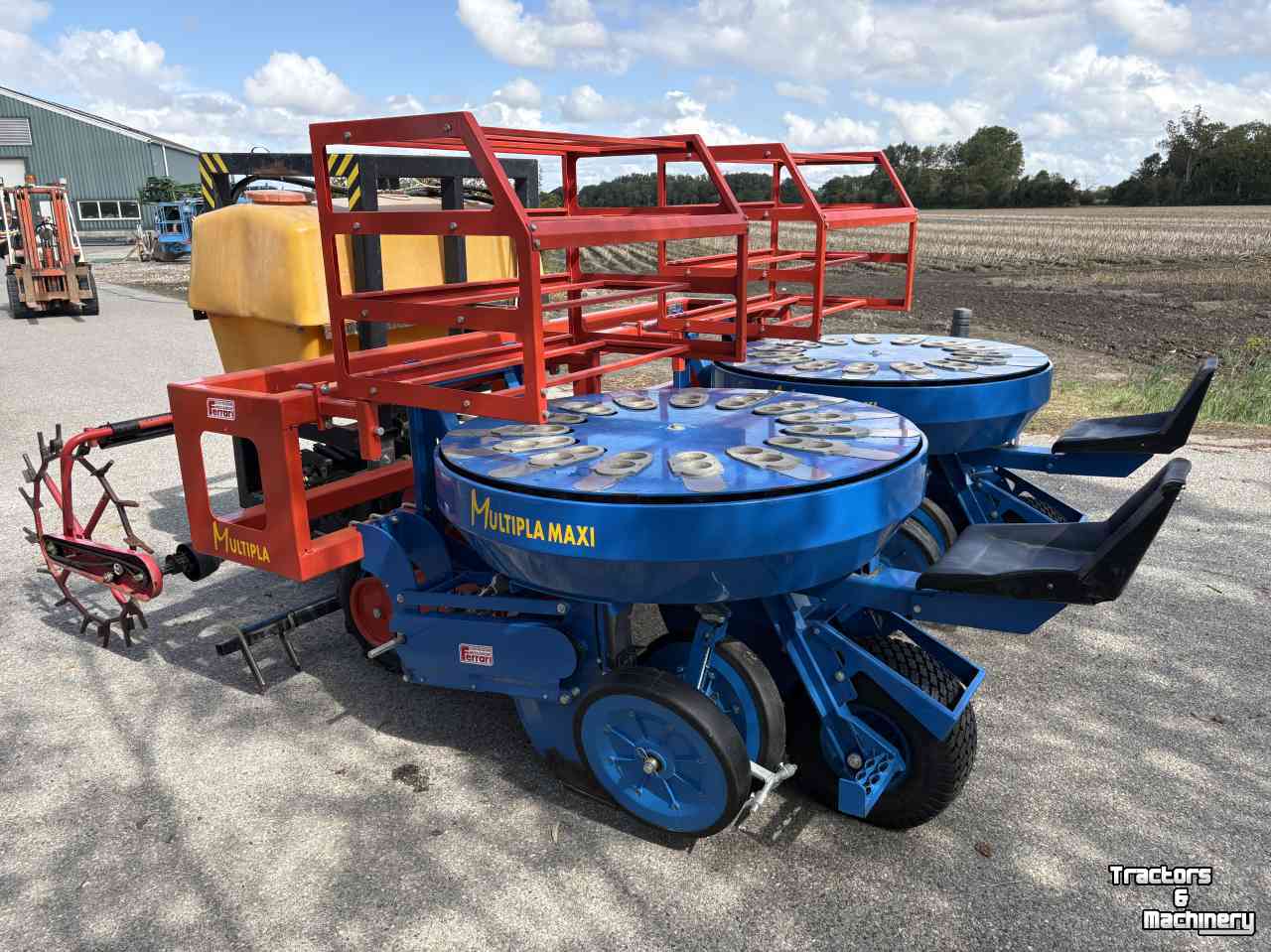 Plantmachine Ferrari Multipla Maxi 4x75cm met plantspacing control