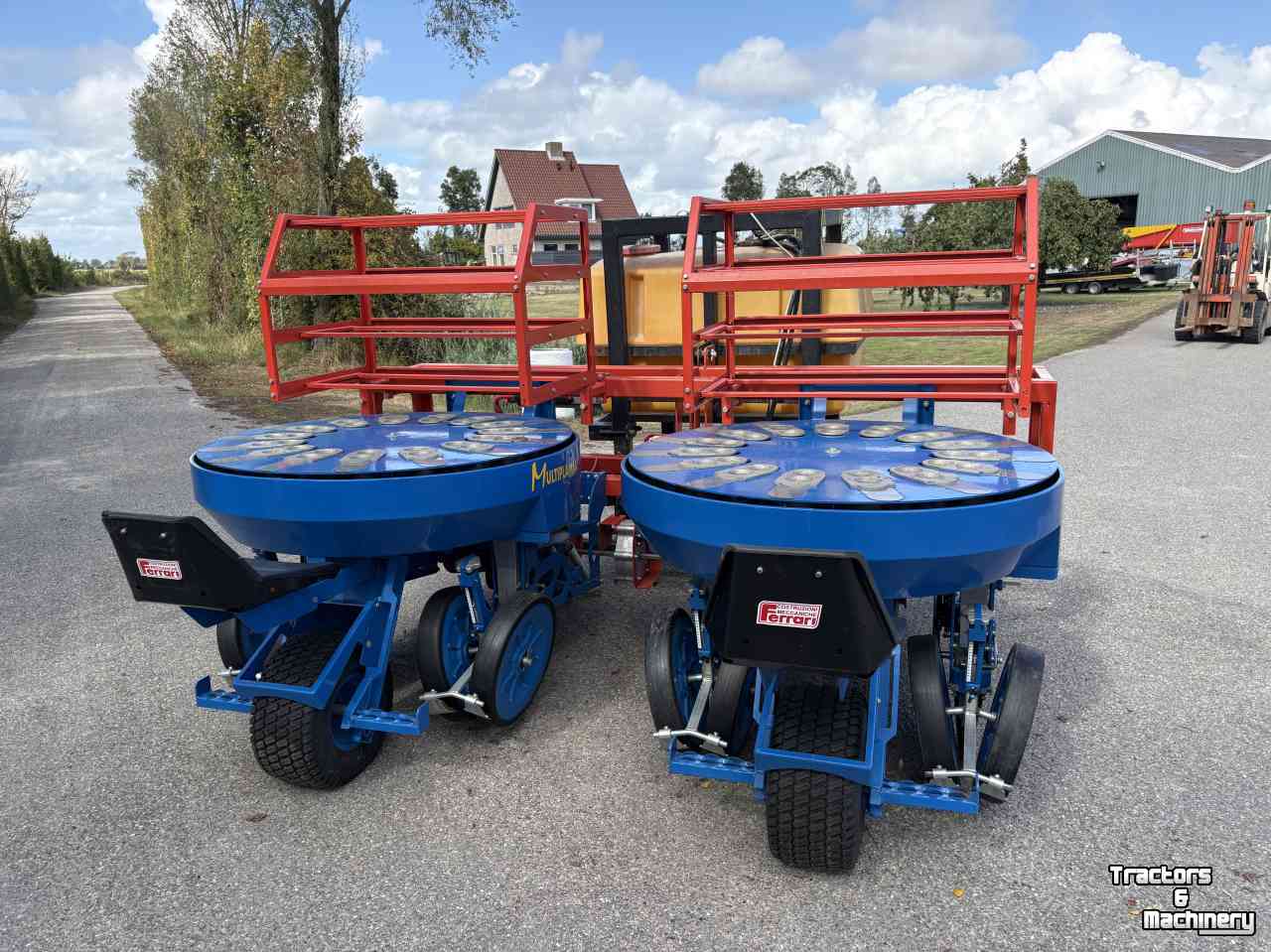 Plantmachine Ferrari Multipla Maxi 4x75cm met plantspacing control