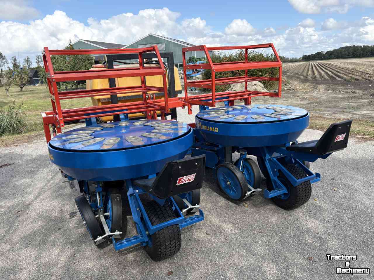 Plantmachine Ferrari Multipla Maxi 4x75cm met plantspacing control