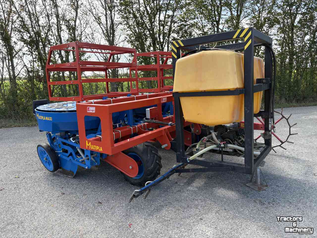 Plantmachine Ferrari Multipla Maxi 4x75cm met plantspacing control