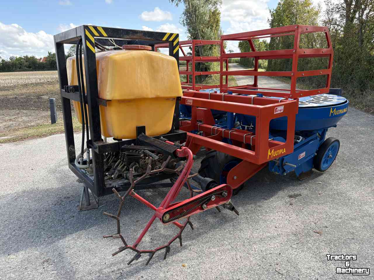 Plantmachine Ferrari Multipla Maxi 4x75cm met plantspacing control