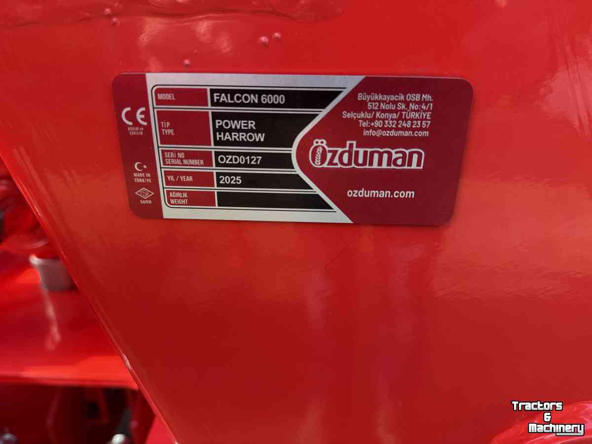 Rotorkopeg  Ozduman Fslcon XL 6000