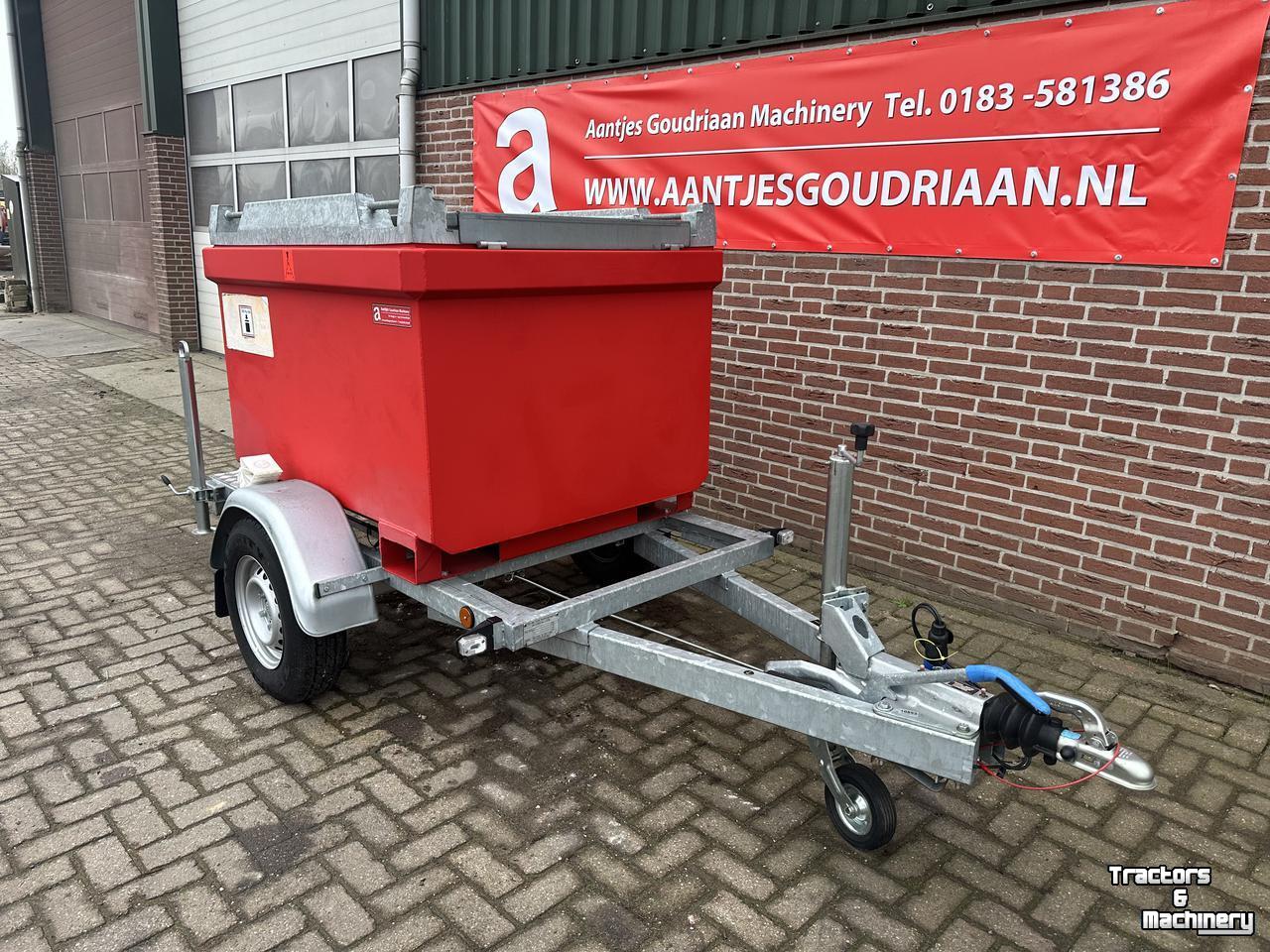 Dieplader / Aanhanger AGM Dieseltank aanhanger