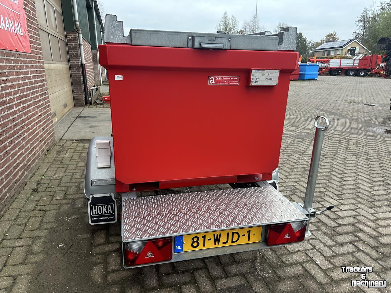 Dieplader / Aanhanger AGM Dieseltank aanhanger
