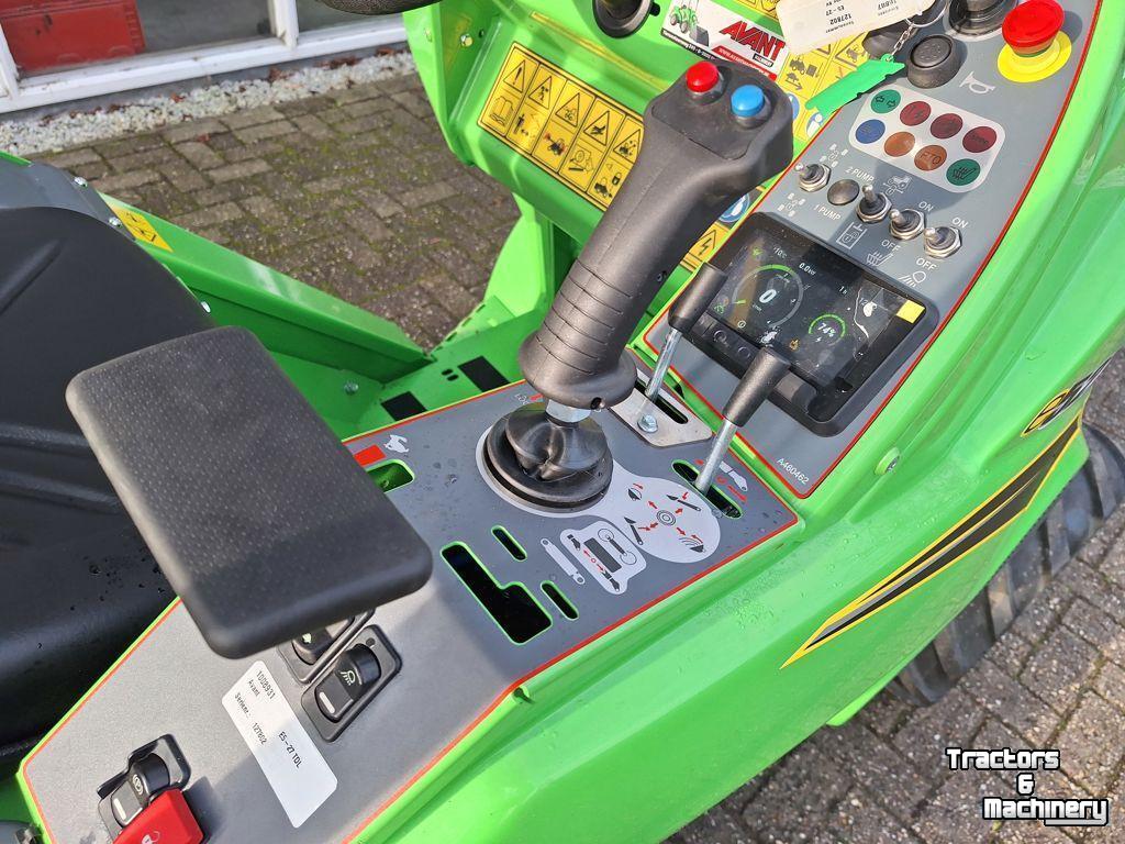Shovel / Wiellader / Kniklader Avant E527 TDL elektrische minilader