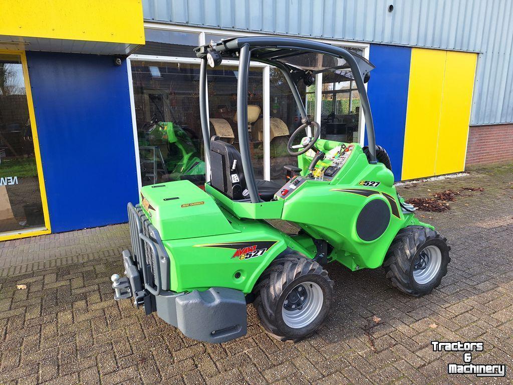 Shovel / Wiellader / Kniklader Avant E527 TDL elektrische minilader