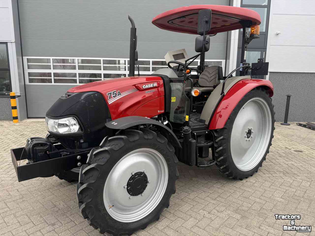 Tractor / Trekker Case-IH Farmall 75a gps, kruip. Als nieuw!