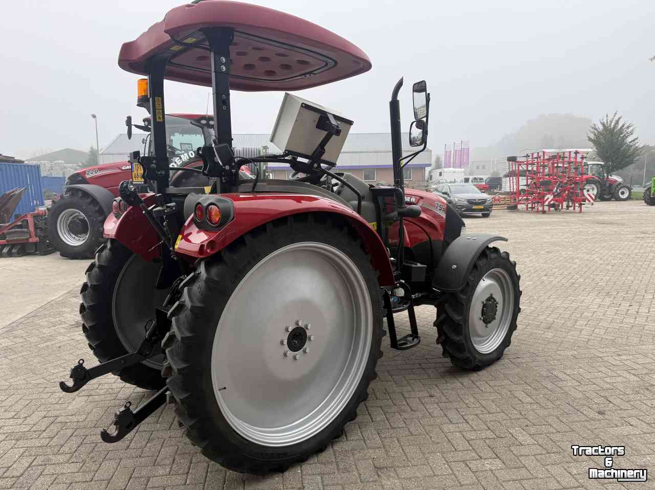 Tractor / Trekker Case-IH Farmall 75a gps, kruip. Als nieuw!