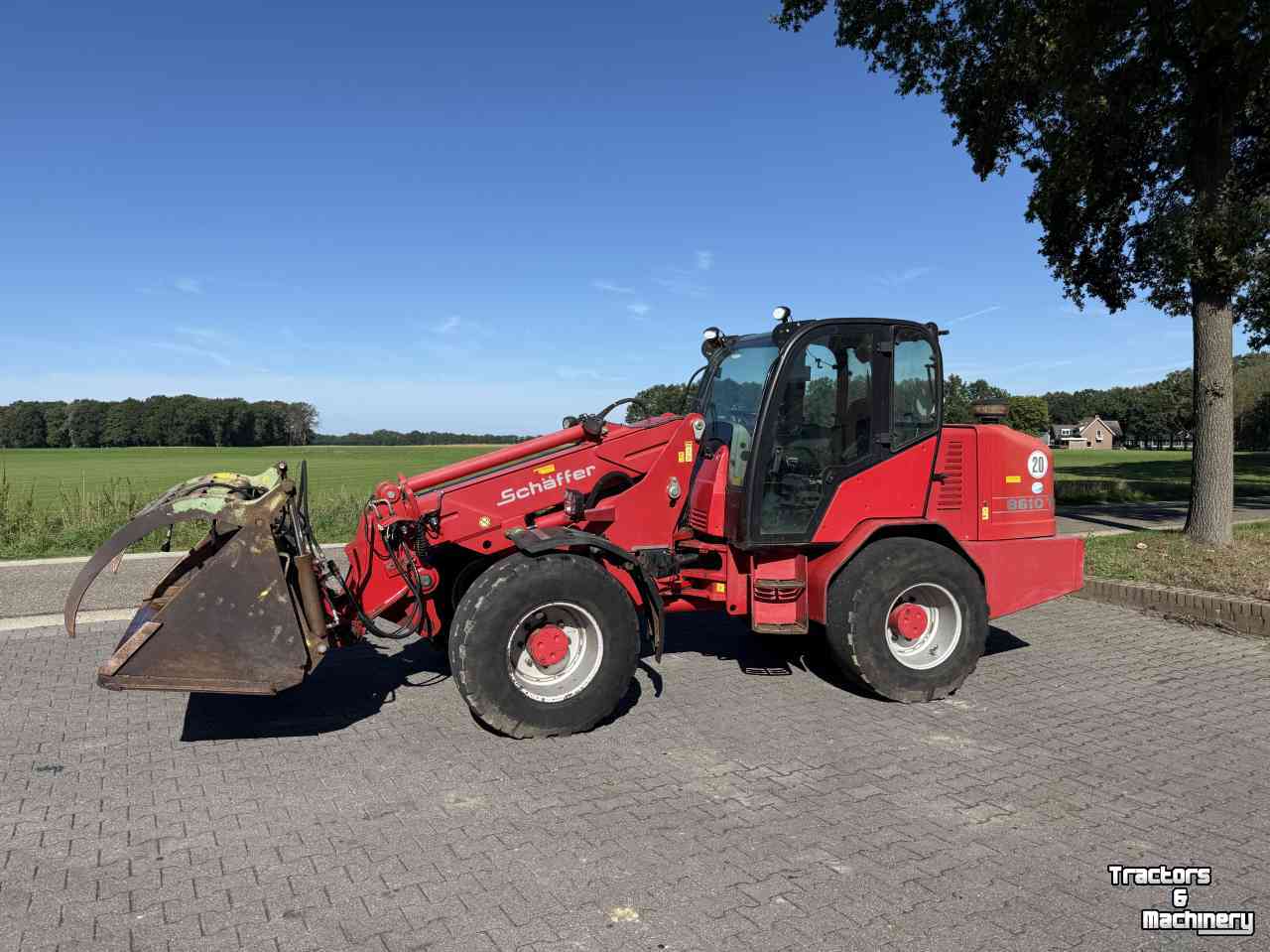 Telescopische Shovel / Wiellader / Kniklader Schäffer 8610T telelader