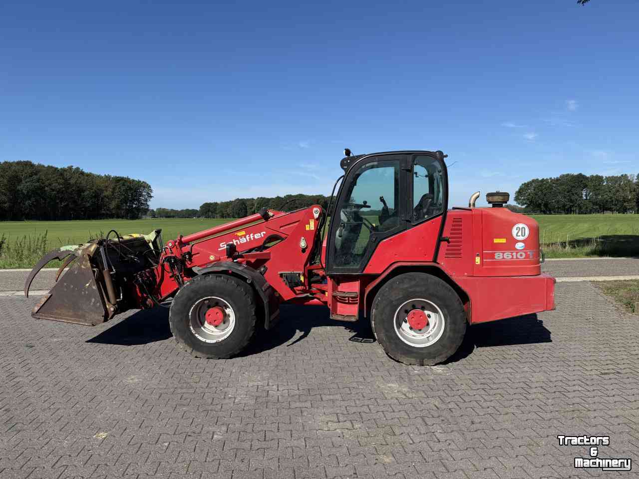 Telescopische Shovel / Wiellader / Kniklader Schäffer 8610T telelader